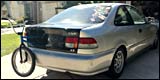 Roof rack or trunk rack? (solution: none of the above... modded trunk!) Roof rack or trunk rack? (solution: none of the above... modded trunk!)